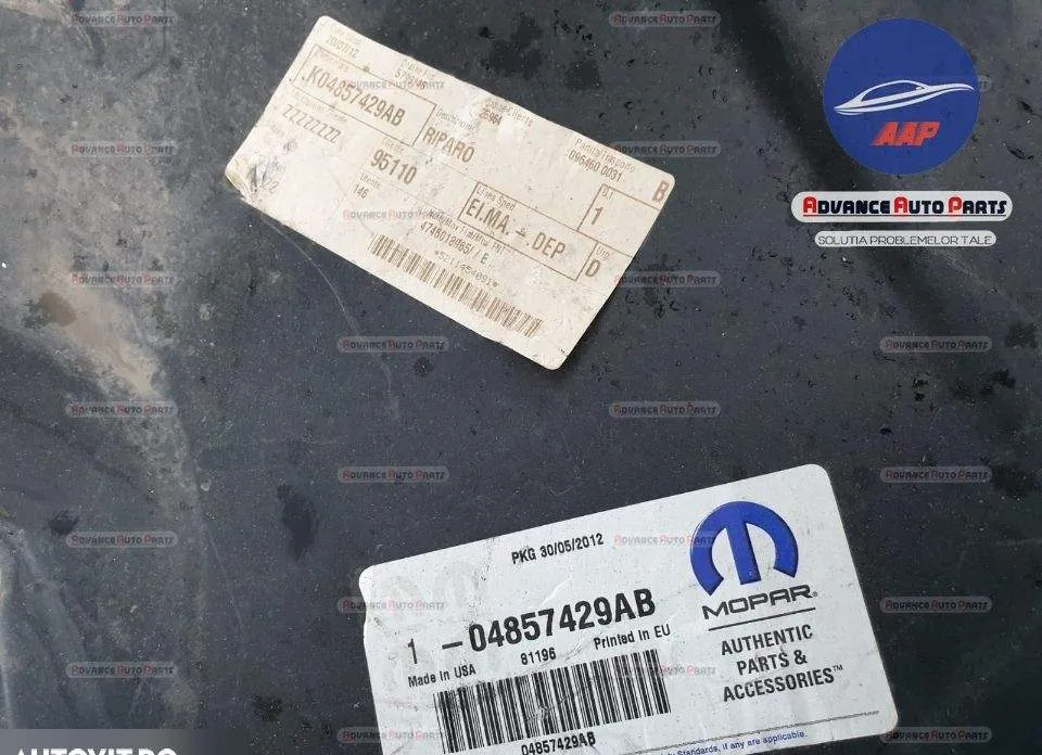 Carenaj dreapta fata originala in stare buna Dodge  Caravan  5 [2007 - - Foto 5