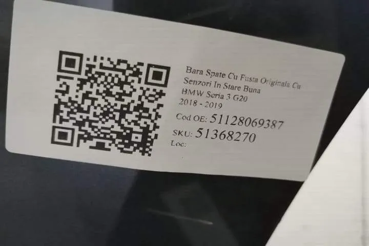 Bara Spate Cu Fusta Originala Cu Senzori In Stare Buna BMW  Seria 3  G - Foto 8