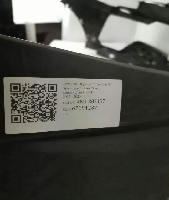 Bara Fata Originala Cu Senzori Si Spalatoare In Stare Buna Lamborghini - Foto 8