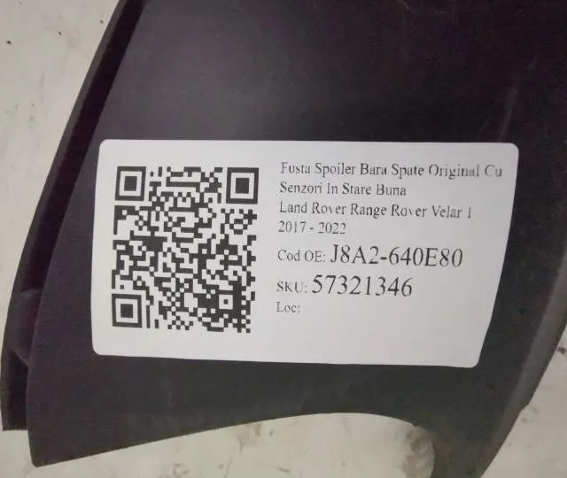 Fusta Spoiler Bara Spate Original Cu Senzori In Stare Buna Land Rover - Foto 7