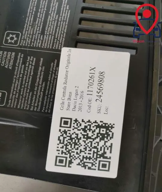 Grila Centrala Radiator Originala In Stare Buna Dacia  Logan  2 [2013 - Foto 7