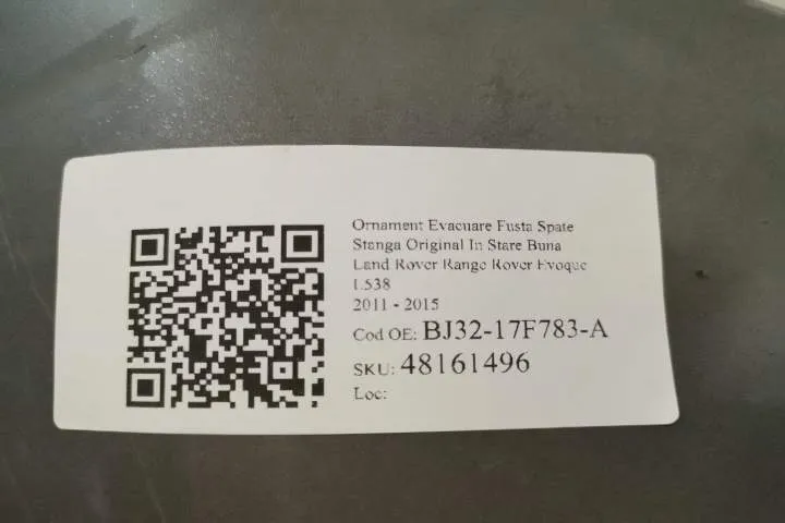 Ornament Evacuare Fusta Spate Stanga Original In Stare Buna Land Rover - Foto 7