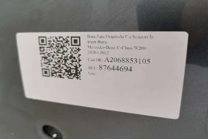 Bara Fata Originala Cu Senzori In Stare Buna Mercedes-Benz  C-Class  W - Foto 7