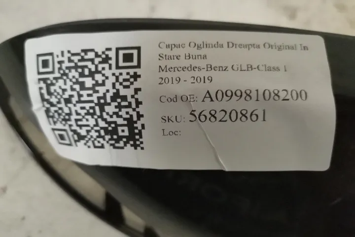 Capac Oglinda Dreapta Original In Stare Buna Mercedes-Benz  GLB-Class - Foto 7