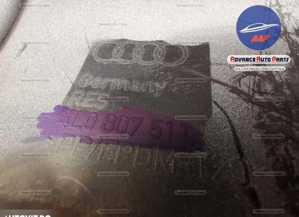 Bara spate S Line cu senzori originala Audi  Q7  4L [2005 - 2009] - Foto 3